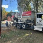 Concrete driveway in Colts Neck, NJ