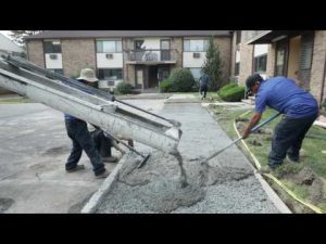 Concrete Pour In Woodbridge, NJ.